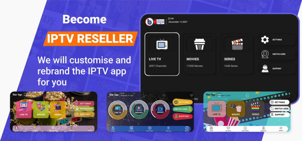 how to become an iptv reseller